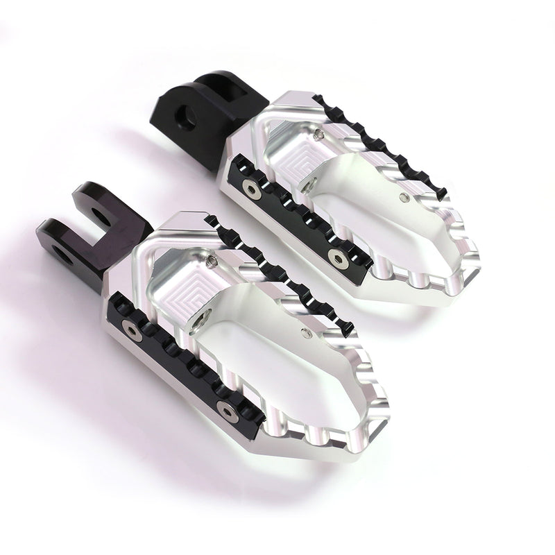 {Front}  Fits BMW F800S R1200 S ST G650GS TRC Touring Wide Foot Pegs - MC Motoparts