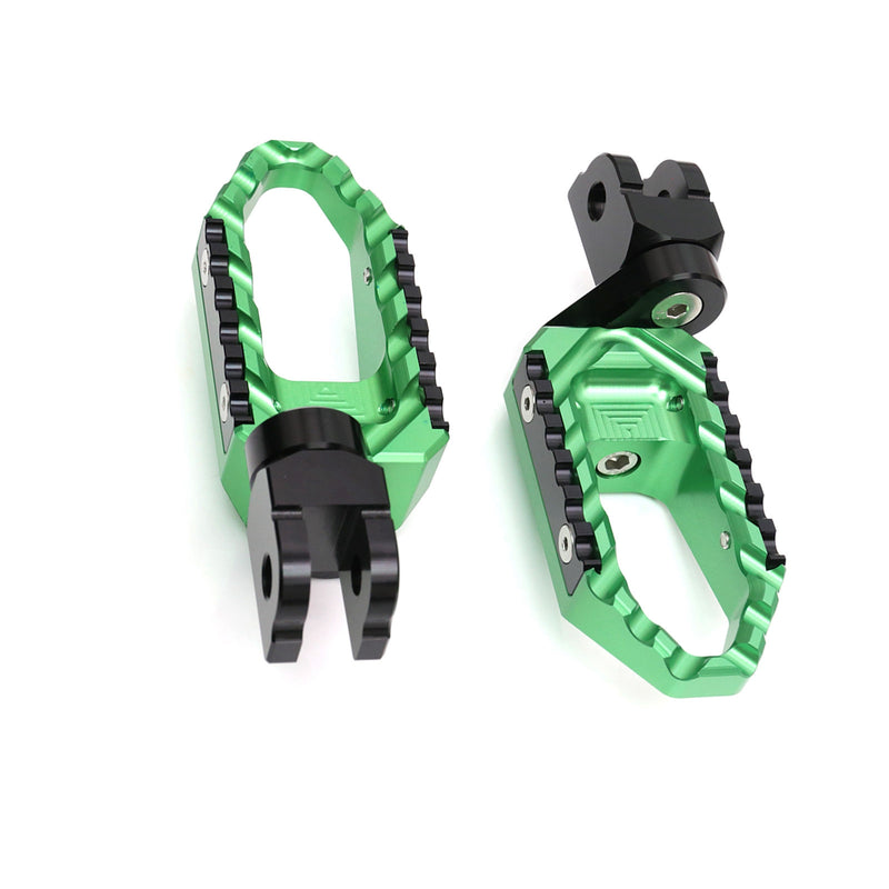 {Rear}  Fits Aprilia Tuono 660 RSV4 1100 RS660 25mm Extension TRC Touring Wide Foot Pegs - MC Motoparts