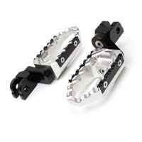 {Rear}  Fits Triumph Scrambler Bonneville EFI T100 25mm Extension TRC Touring Wide Foot Pegs - MC Motoparts