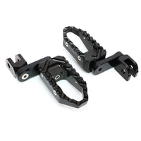 {Rear}  Fits Triumph Scrambler Bonneville EFI T100 40mm Extension TRC Touring Wide Foot Pegs - MC Motoparts