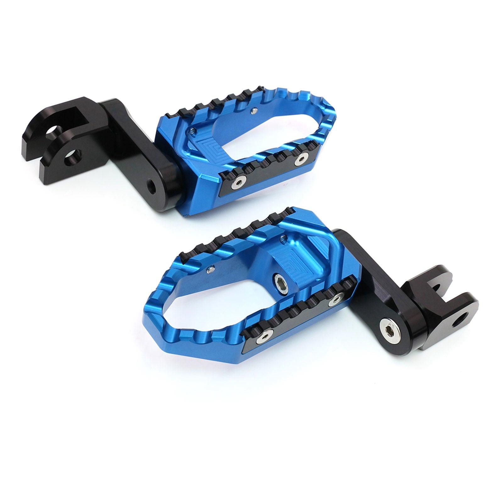 {Rear}  Fits Kawasaki ZH2 ZX-10R Z E-1 Ninja 7 40mm Adjustable TRC Touring Wide Foot Pegs - MC Motoparts