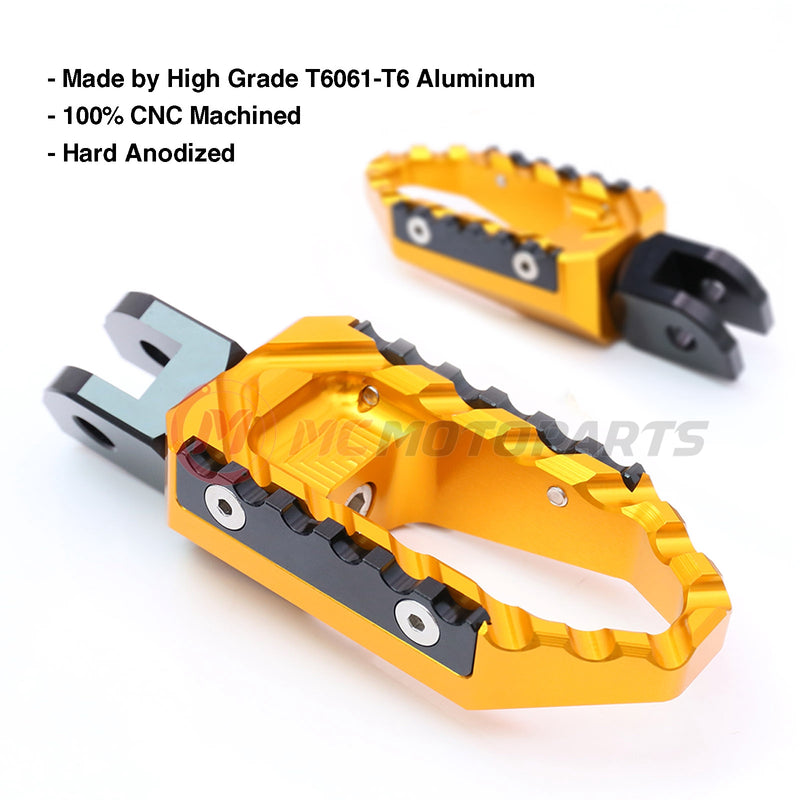 {Rear}  Fits Kawasaki Ninja ZX-4RR-ZX-25R Z7 Rear TRC Touring Wide Foot Pegs - MC Motoparts