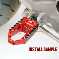 {Rear}  Fits Triumph Scrambler Bonneville EFI T100 TRC Touring Wide Foot Pegs - MC Motoparts