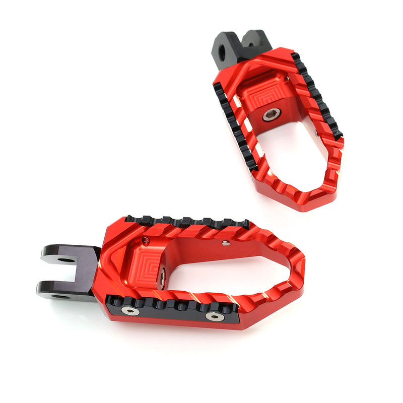 {Rear}  Fits Honda CBR1000RR-R CB125R Rebel 500 TRC Touring Wide Foot Pegs - MC Motoparts