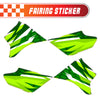 Graphic Kit Decals Fairing Sticker Custom Number For Razor MX350 MX400 - C007 Verdant Spikes - MC Motoparts