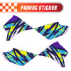 Graphic Kit Decals Fairing Sticker Custom Number For Razor MX350 MX400 - C008 Kaleidoscope Blast - MC Motoparts