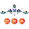 Graphic Kit Decals Fairing Sticker Custom Number For Razor MX350 MX400 - C008 Kaleidoscope Blast - MC Motoparts