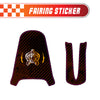 Graphic Kit Decals Fairing Sticker Custom Number For Razor MX350 MX400 - C013 Tiger - MC Motoparts