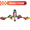 Graphic Kit Decals Fairing Sticker Custom Number For Razor MX350 MX400 - L006 Street Graffiti - MC Motoparts