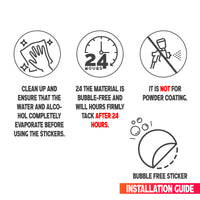 Graphic Kit Decals Fairing Sticker Custom Number For Razor MX350 MX400 (2021 or beyond) - L006 Street Graffiti - MC Motoparts