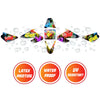 Graphic Kit Decals Fairing Sticker Custom Number For Razor MX500 MX650 - L006 Street Graffiti - MC Motoparts
