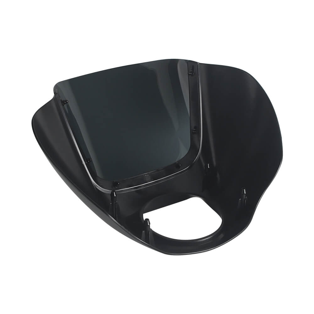Pazoma quarter fairing bracket for Harley Softail Street Bob Low Rider FXLR 2018-2026, vehicle frame and headlight fairing part.