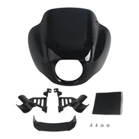 Pazoma quarter fairing bracket for Harley Softail Standard, Street Bob, Low Rider, FXLR 2018-2026, vehicle frame and headlight fairing.