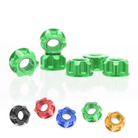 Fit Kawasaki Ninja 1000 300 400 650R SPOKE6 Billet M10 Rear Sprocket Nuts - MC Motoparts
