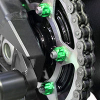 Fit Ducati Scrambler 800 Supersprot SPOKE6 Billet M10 Rear Sprocket Nuts - MC Motoparts