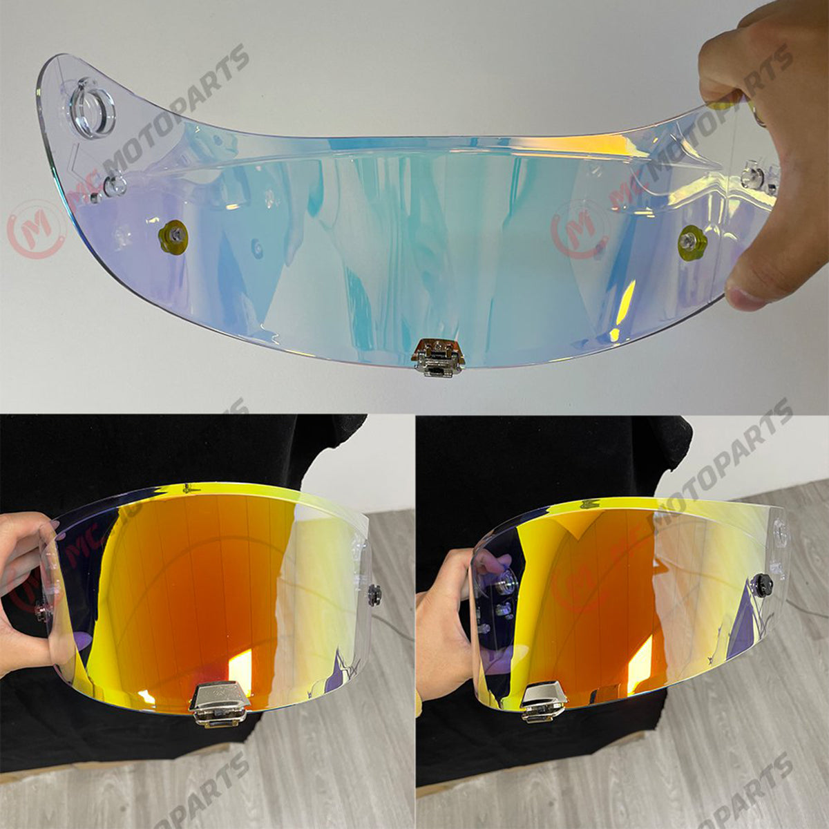 For HJC RPHA 11 70 Replacement Visor (HJ26 / ST) – Light Tint Finishes / Clear - Day & Night Use Series