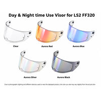 Light tint and clear LS2 Assault Stream Rapid Storm helmet visor for FF320, FF328, FF353, FF800 helmets by MC Motoparts.