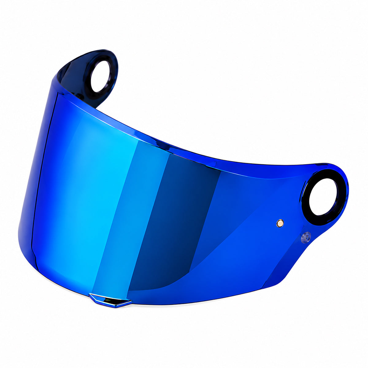 Tinted and spectra mirror finish helmet visor for LS2 FF396, FF358, and FF300 motorcycle helmets by MC Motoparts, daytime use.
