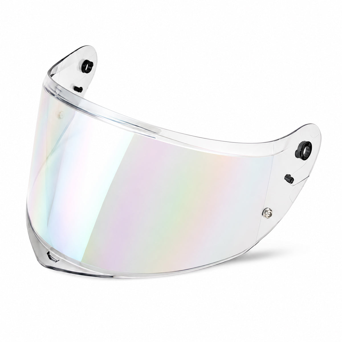 Light tint and clear LS2 Stream 2 helmet visor by MC Motoparts, suitable for day and night riding.