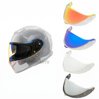 Shoei Neotec 3 helmet visor by MC Motoparts, light tint and clear options, suitable for day and night riding.