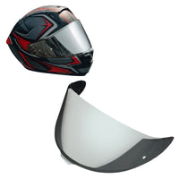 MC Motoparts helmet visor for Shoei X-15 X-Fifteen X-SPR PRO RF-1400 NXR 2 CWR-F2 helmet, clear daytime use visor, front view