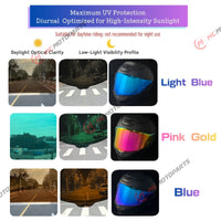 MC Motoparts helmet visor for Shoei X-15, X-Fifteen, X-SPR PRO, and RF-1400 helmets, clear daytime use visor with pinlock.
