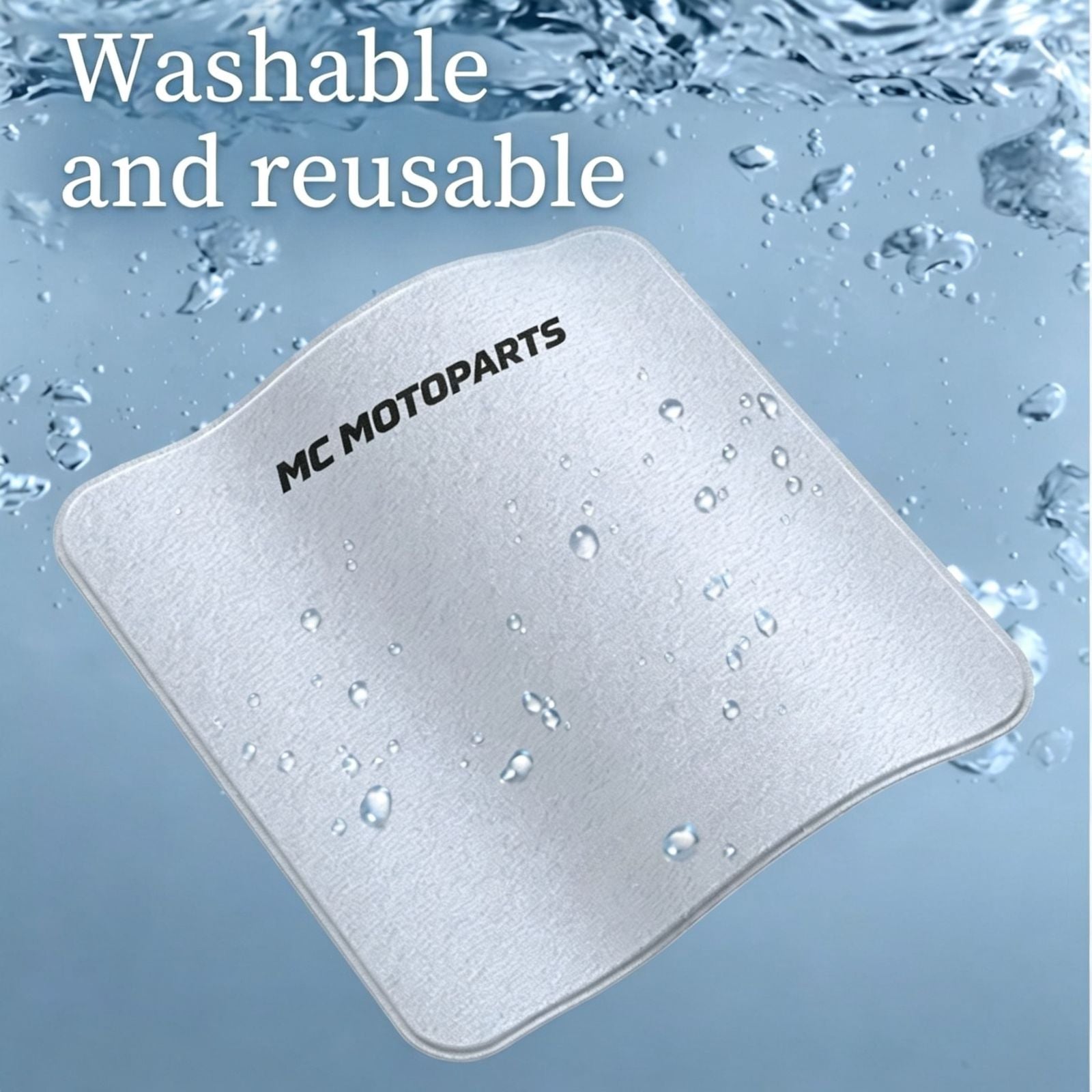 [Helmet Visor Cleaning Cloth] Premium Microfiber Polishing Cloth, Lint-Free (2 Pcs)