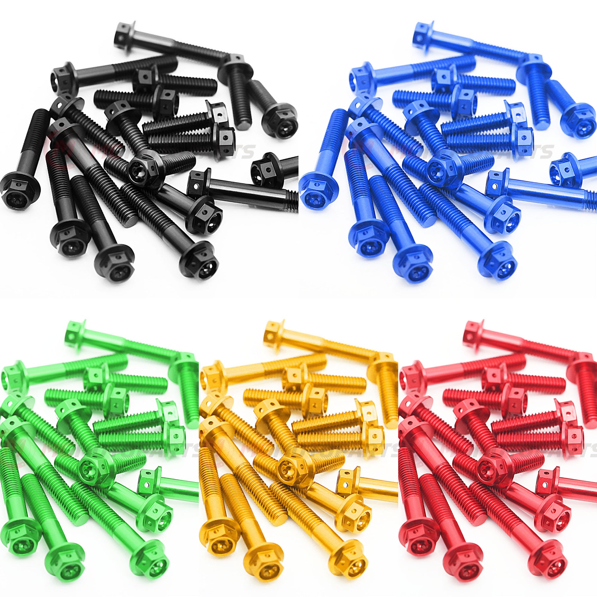 Fits Triumph Street Triple 675 2012-2016 CNC Crankcase Cover Bolt Kit