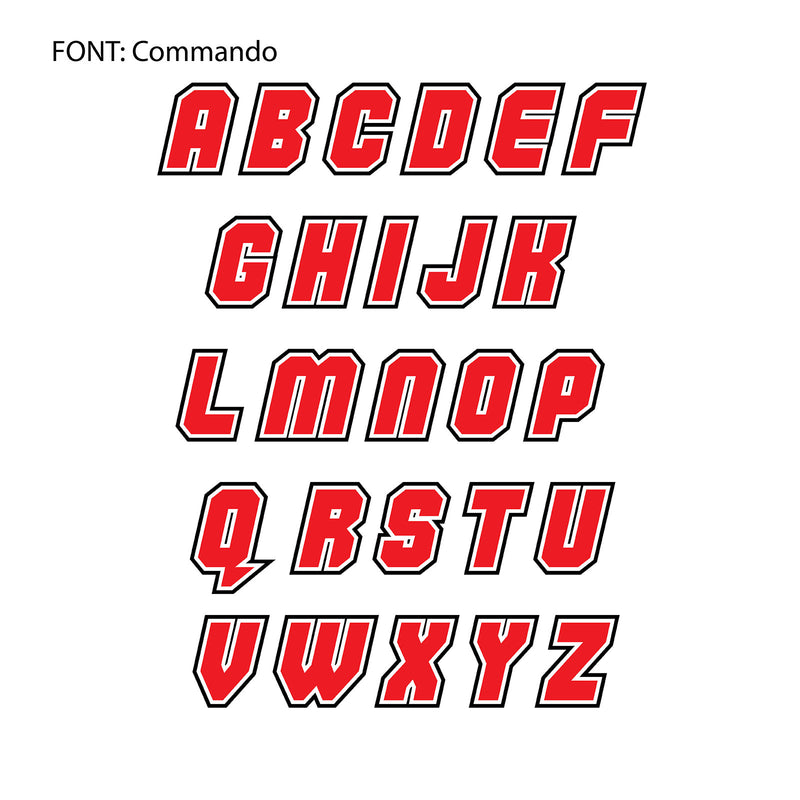 Personalize Custom MX Dirt Bike Motorcycle Racing Number Name Stickers - N31 - MC Motoparts