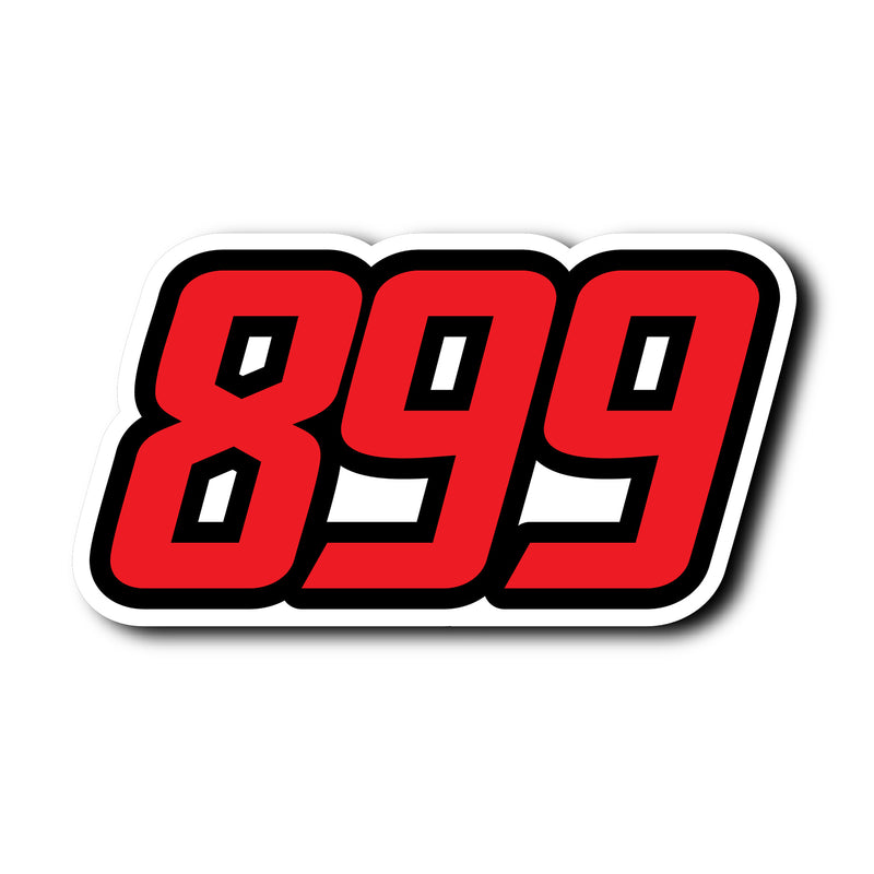 Personalize Custom MX Dirt Bike Motorcycle Racing Number Stickers - N32 - MC Motoparts