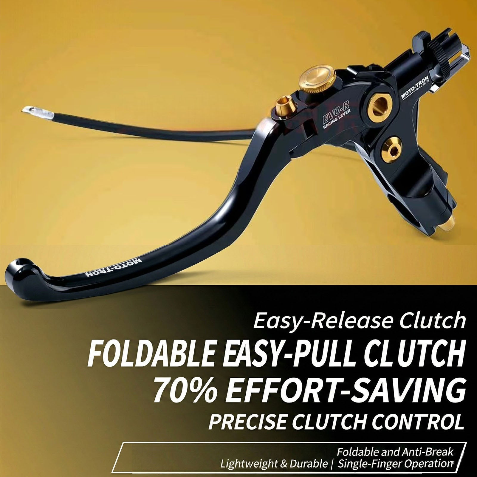 Moto-Tron Racing Folding Clutch Lever for Buell XB12R S XT XB9 X1 M2