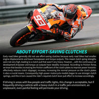 Moto-Tron lightweight racing folding clutch lever for Suzuki GSXR, SV650, and GSXS1000 motorcycles, showing detailed metal construction.
