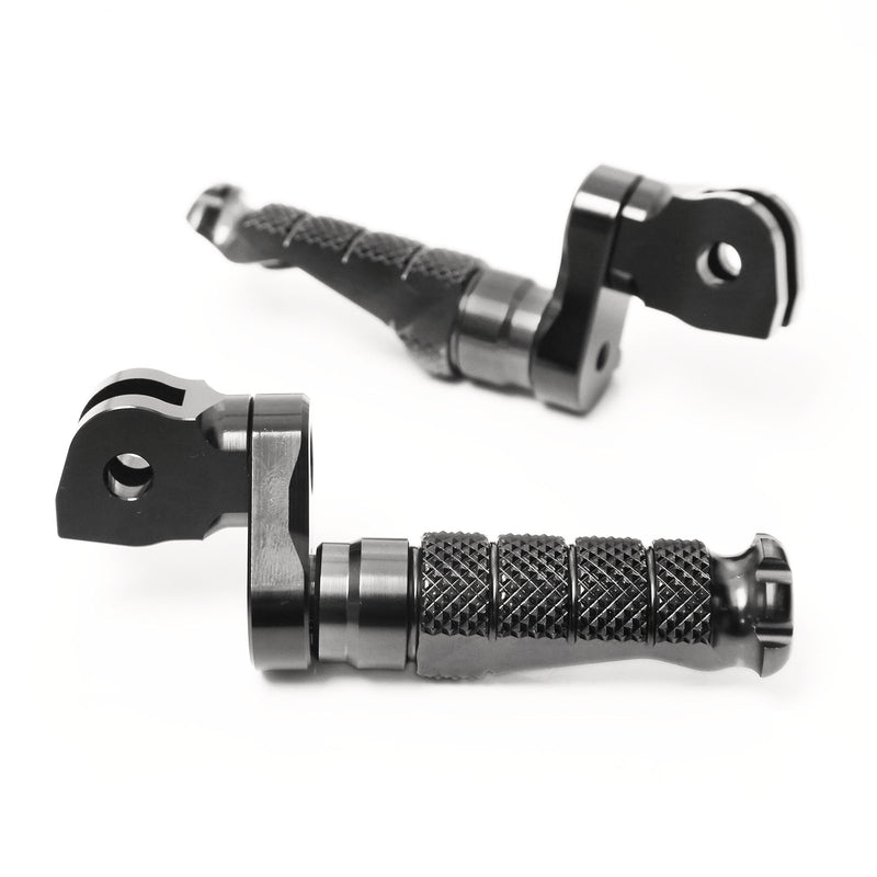 {Front}  Fits Triumph Trident 660 Scrambler 1200 R-FIGHT 25mm Adjustable Foot Pegs - MC Motoparts