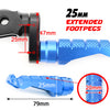{Front}  Fits Aprilia Tuono 125 660 1000 V4R R-FIGHT 25mm Adjustable Foot Pegs - MC Motoparts