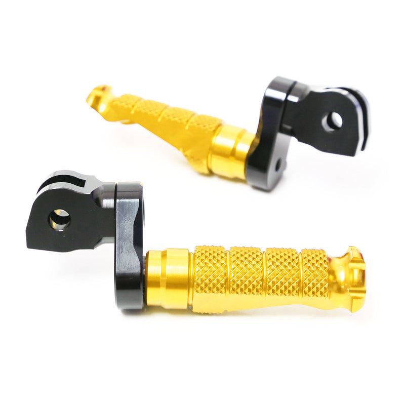{Front}  Fits BMW F800S R1200 S ST G650GS R-FIGHT 25mm Adjustable Foot Pegs - MC Motoparts