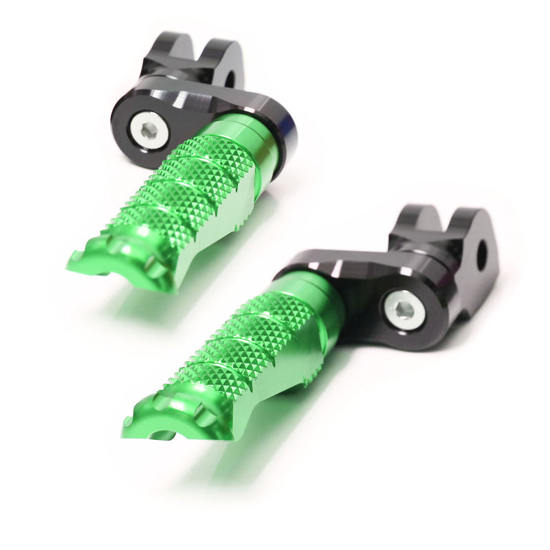 {Front}  Fits Moto Guzzi V9 V7 V100 R-FIGHT 25mm Adjustable Foot Pegs - MC Motoparts