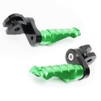 {Front}  Fits Kawasaki ZX-4RR 4R ZX-25R ZX-10R R-FIGHT 25mm Adjustable Foot Pegs - MC Motoparts