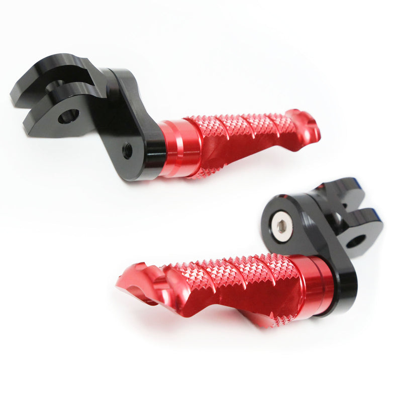 {Front}  Fits Ducati DesertX Multistrada V2 V4 S RS SuperSport R-FIGHT 25mm Adjustable Foot Pegs - MC Motoparts