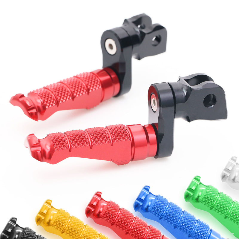 {Front}  Fits Aprilia Tuono 125 660 1000 V4R R-FIGHT 25mm Adjustable Foot Pegs - MC Motoparts