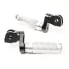 {Front}  Fits Aprilia Tuono 125 660 1000 V4R R-FIGHT 25mm Adjustable Foot Pegs - MC Motoparts