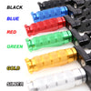 {Front}  Fits Moto Guzzi V9 V7 V100 R-FIGHT 25mm Adjustable Foot Pegs - MC Motoparts