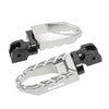 MC Motoparts Custom Engraved Name BUZZ FRONT / REAR Lowering Wide Foot Pegs - Personlization Footpegs - MC Motoparts