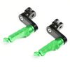 {Front}  Fits Kawasaki ZX-4RR 4R ZX-25R ZX-10R R-FIGHT 40mm Adjustable Foot Pegs - MC Motoparts