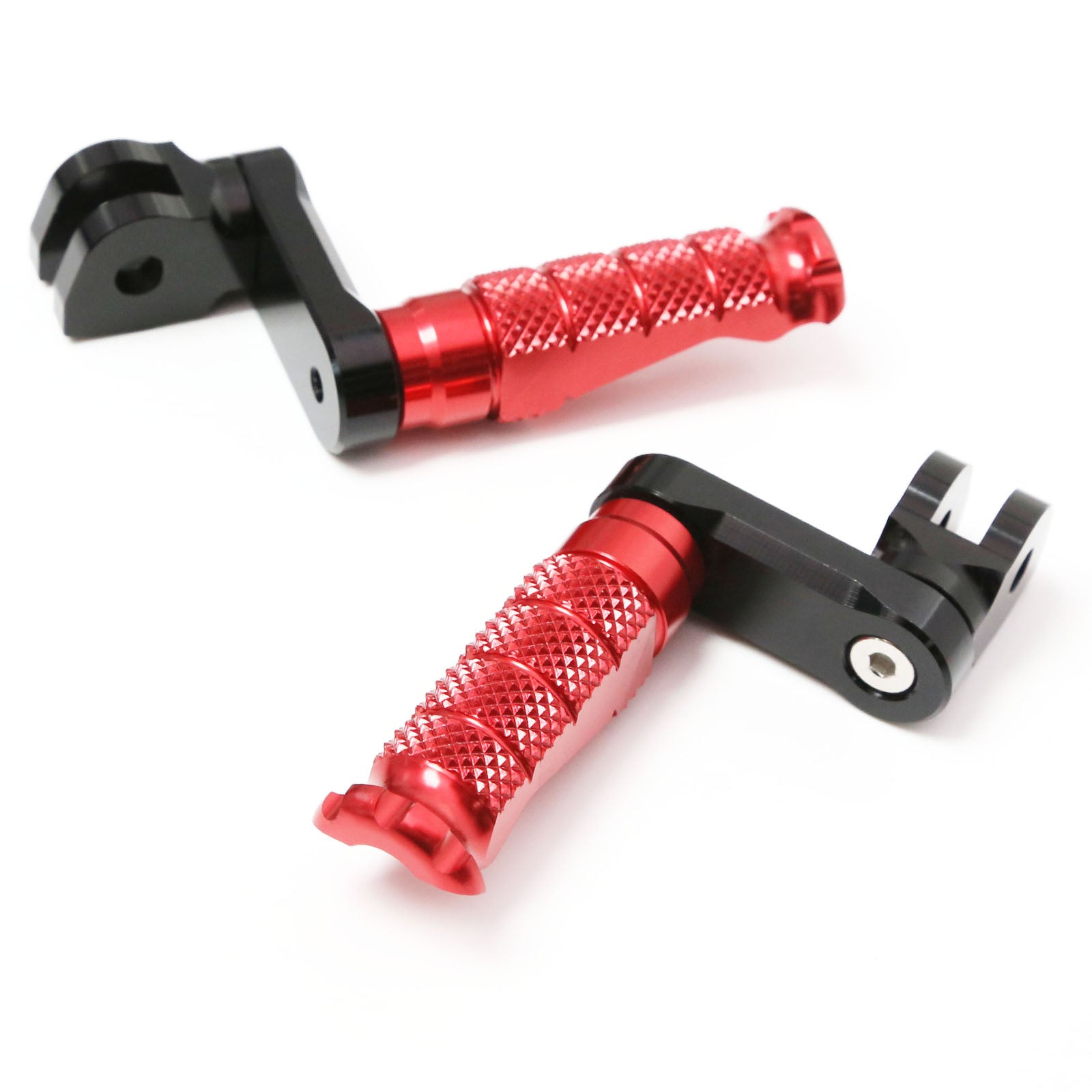 {Front}  Fits Ducati DesertX Multistrada V2 V4 S RS R-FIGHT 40mm Adjustable Foot Pegs - MC Motoparts