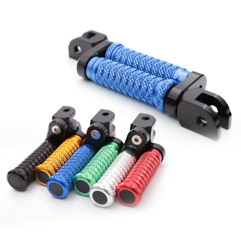 {Front}  Fits BMW F800S R1200 S ST G650GS 25mm Adjustable POLE Foot Pegs - MC Motoparts