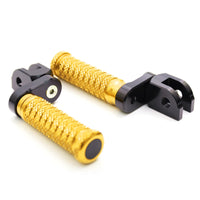 {Delantero} Se adapta a las clavijas de pie de poste ajustables Aprilia Shiver 900 SL750 de 25 mm