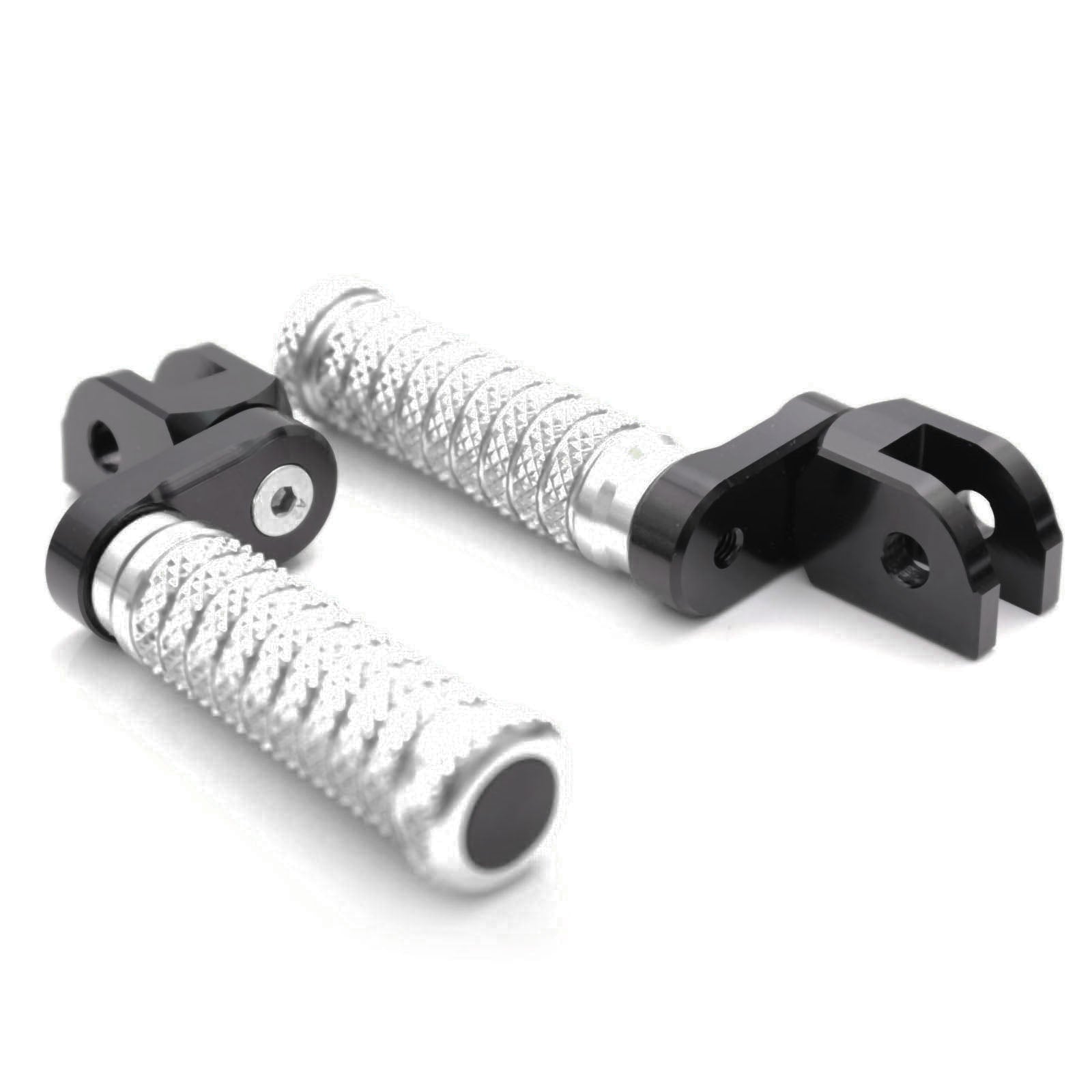 {Delantero} Se adapta a las clavijas de pie de poste ajustables Aprilia Shiver 900 SL750 de 25 mm