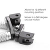 {Front}  Fits Ducati DesertX Multistrada V2 V4 S RS 40mm Adjustable POLE Foot Pegs - MC Motoparts
