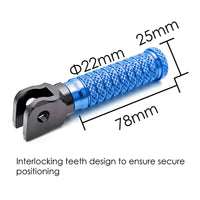 {Front}  Fits CF MOTO POLE Foot Pegs