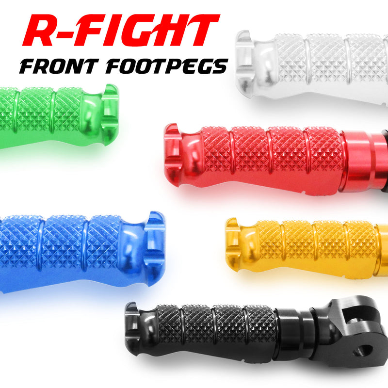 {Front}  Fits Honda CBR650R CB500X NX500 R-FIGHT Foot Pegs - MC Motoparts
